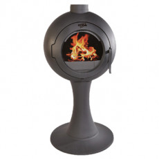 Salamandra A Lenha Jéode Em Ferro Fundido - Godin