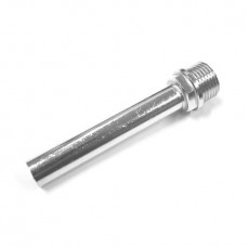 Ponteira cromada para adaptador de rosca curta 1/2-15mm