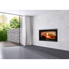 Recuperador de calor a Lenha Open 1000 Guilhotina com Vidro Serigrafado - Ferlux