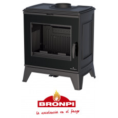 Salamandra a Lenha Preston Vision - Bronpi