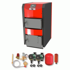 Caldeira a Lenha ACTIVE 40Kw Com KIT INSTALAÇÃO Caldeira a Lenha ACTIVE 40Kw Com KIT INSTALAÇÃO
