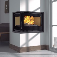 Recuperador de calor a Lenha IT-172DK-EK - 2 visões - FM