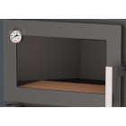 Salamandra a Lenha com Forno Lerma H - Bronpi