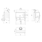 Recuperador a Lenha Zibi 12 11kw Lateral - Kratki