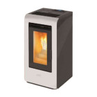 Salamandra A Pellets Cayenne 12 kw Canalizável - Artel