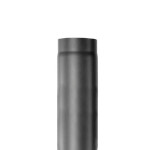 Tubo Em Ferro Preto 250 mm, Diâmetro: 150 MM, Espessura 2 MM