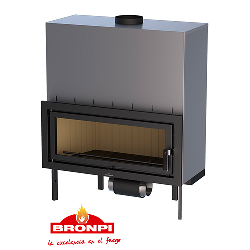 Recuperador de Calor a Lenha Londres T - Bronpi Recuperador de Calor a Lenha Londres T - Bronpi