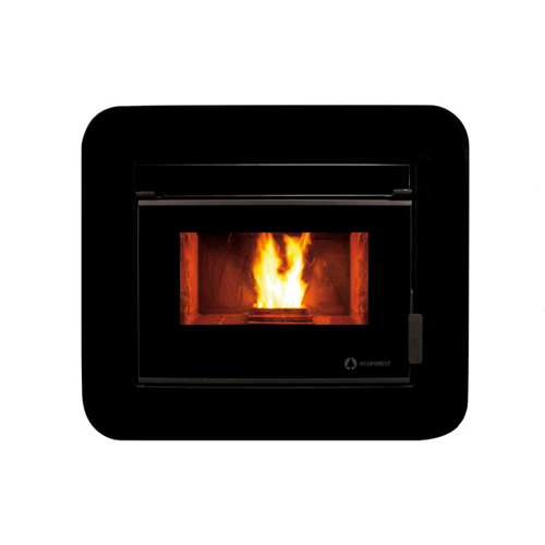 Recuperador de Calor a Pellets Cordoba Glass 12Kw - Ecoforest
