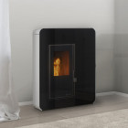 Salamandra a Pellets Ibiza 11Kw Ar Canalizável - Ecoforest