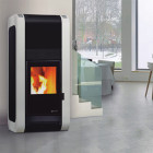 Salamandra a Pellets Oslo 30Kw Ar Canalizável - Ecoforest