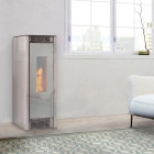 Salamandra a Pellets Roma Ar Canalizável - Ecoforest