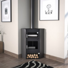 Salamandra a lenha M-105 H C/ Forno - FM