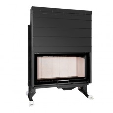 Recuperador de calor a Lenha Open 1000 Guilhotina com Vidro Serigrafado - Ferlux