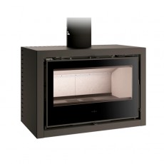 Salamandra a Lenha Galaxy Minimal Ventilado - Ferlux