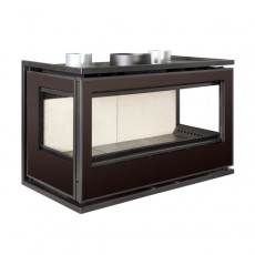 Recuperador de calor Panoramic 3 C 1 Frente e 2 Laterais Ventilado - Ferlux