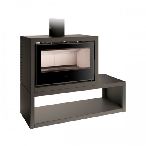 Salamandra a Lenha Galaxy Móvel Ventilado - Ferlux Salamandra a Lenha Galaxy Móvel Ventilado - Ferlux