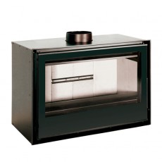 Recuperador de Calor a Lenha F-900 Ventilado com Vidro Serigrafado - Ferlux