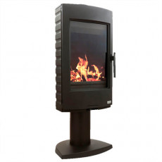 Salamandra A Lenha Equirre Com Pé Fixo, Ferro Fundido - Godin