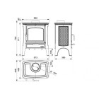 Salamandra a Lenha E-20 SE 8kw - Hergom