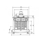 Salamandra a Lenha Franklin 82 - Hergom