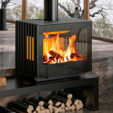 Salamandra a Lenha Glance de Parede - Hergom