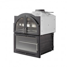 Salamandra a Lenha com Forno Aranda Encastre - Hergom