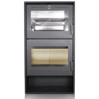 Salamandra a Lenha com Forno Altea - Lacunza 