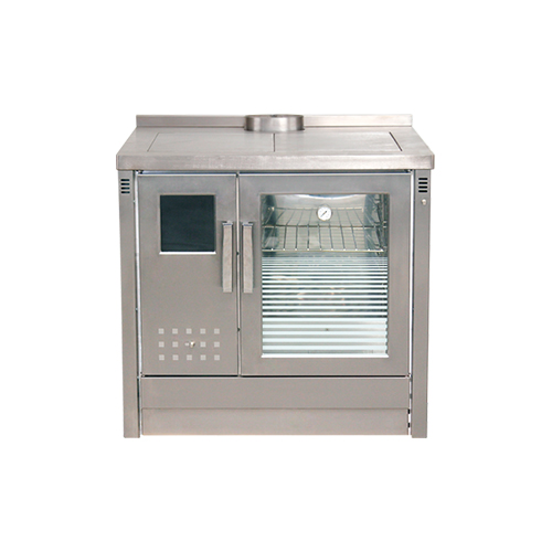 Fogão a Lenha Inox Tropical Para Aquecimento Central - Metlor Fogão a Lenha Inox Tropical Para Aquecimento Central - Metlor