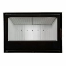 Recuperador de Calor a Lenha Ventilado Elos Ecolux 70 - Metlor