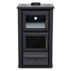 Salamandra A Lenha Sem Ventilação N990 Íris C/ Forno - Metlor