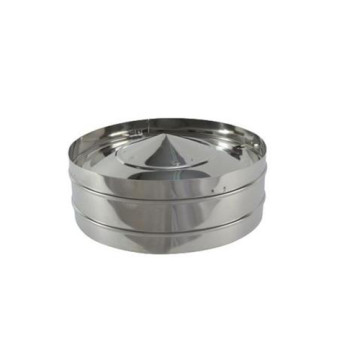 Diâmetro: 80-130 MM Chapéu com Aba em Inox Duplo