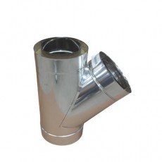 Diâmetro: 80-130 MM Forquilha Inox Duplo Diâmetro: 80-130 MM Forquilha Inox Duplo