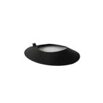 Diâmetro: 180 MM, Espelho Inox Rígido Antracite