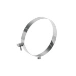 Diâmetro: 80 MM, Abraçadeira Inox Com Porca M8
