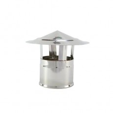 Diâmetro: 80 MM, Chapéu em Inox Rígido Sem Aba