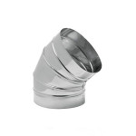 Diâmetro: 80 MM, Curva 45º e União Inox Rígido