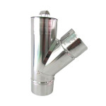 Diâmetro: 80 MM, Forquilha Inox Com Tampo