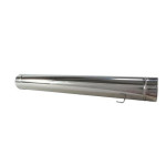 Diâmetro: 80 MM, Tubo Inox Rígido 0,33 Metros Com Registo