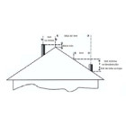 Diâmetro: 200 MM, Abraçadeira em Inox de Parede Ajustável Diâmetro: 200 MM, Abraçadeira em Inox de Parede Ajustável