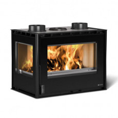 Recuperador a Lenha Inserto 70 Crystal Ângulo - Nórdica e Extraflame