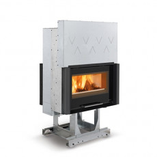 Recuperador de Calor Focolare 80 Dupla Face Hybrid - Nórdica & Extraflame