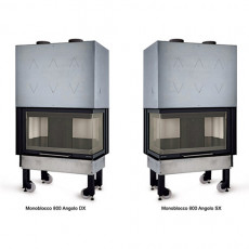 Recuperador a Lenha Monoblocco 800 Angolo - Nórdica & Extraflame