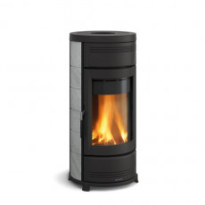 Salamandra a Lenha Helga Evo Pedra Natural - Nórdica & Extraflame