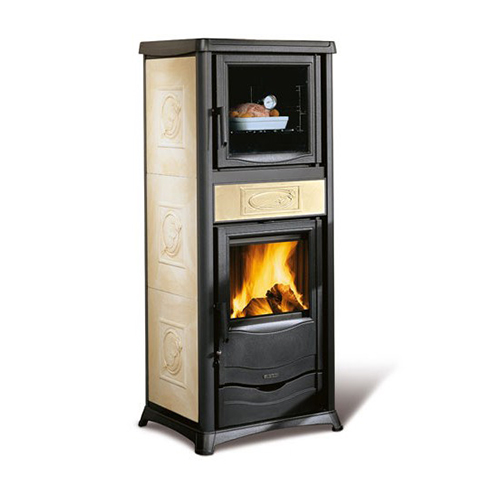 Salamandra a lenha Rossella Plus Forno - Nórdica & Extraflame