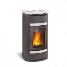 Salamandra a Lenha Norma Steel S Evo Idro DSA - Nórdica & Extraflame