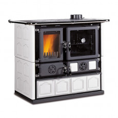 Fogão a Lenha Rosa 5.0 Majólica - Nórdica & Extraflame