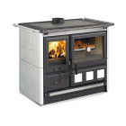 Fogão a Lenha Rosa XXL Majólica - Nórdica & Extraflame