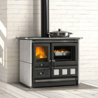 Fogão a Lenha Rosa XXL Majólica - Nórdica & Extraflame