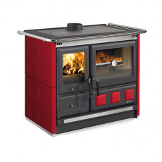 Fogão a Lenha Rosa XXL Majólica - Nórdica & Extraflame