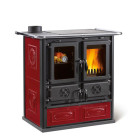 Fogão a lenha Rosetta Sinistra BII - Nórdica & Extraflame